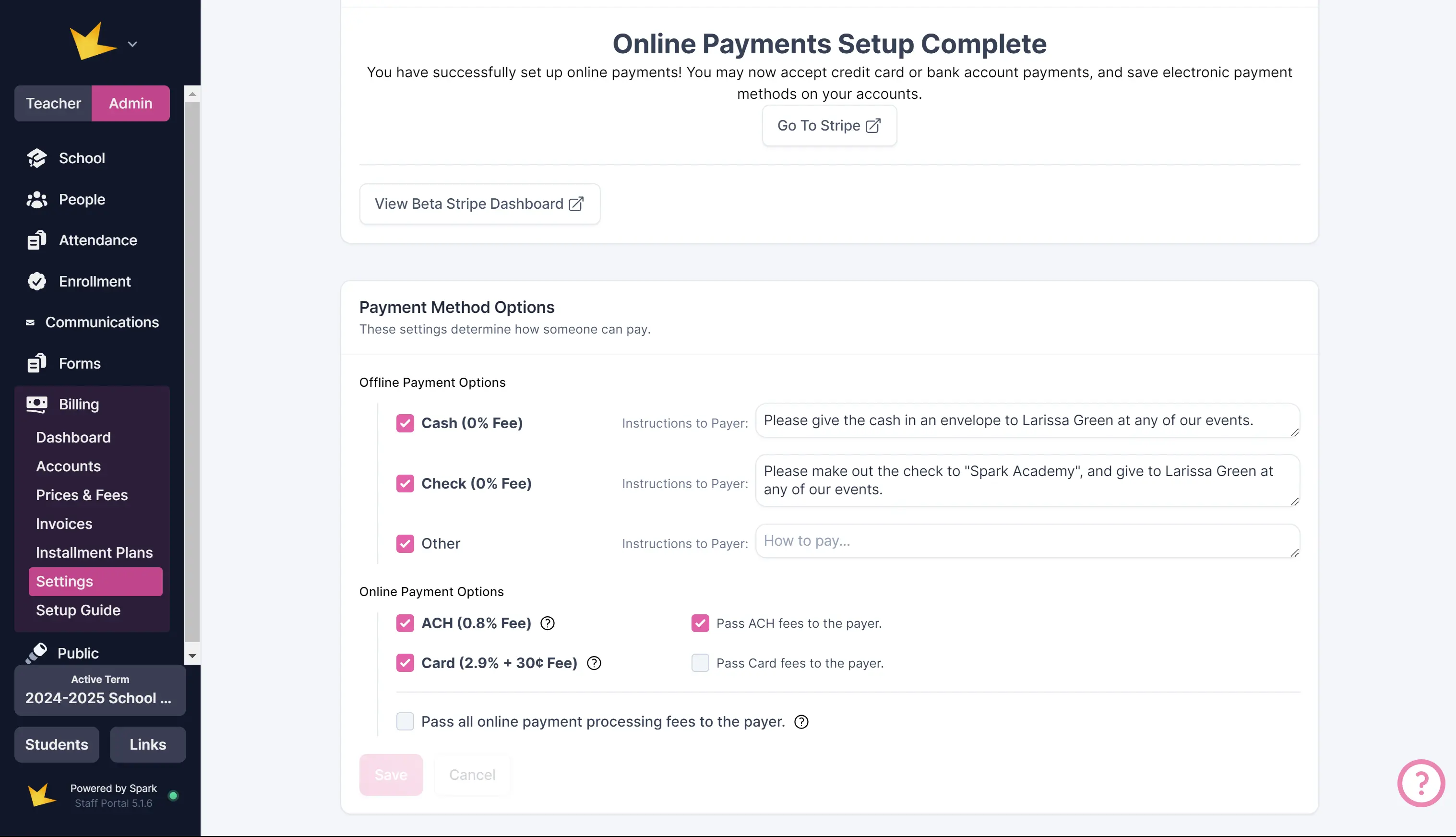 Secure payment processing